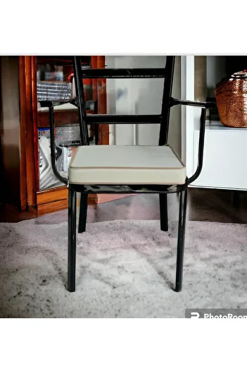 DÜŞLER EV TEKSTİLİ 40*40 Cream Chair Cushion