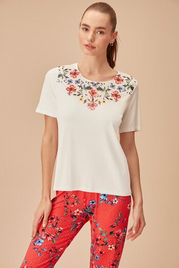 SUWEN Kelly Capri Set