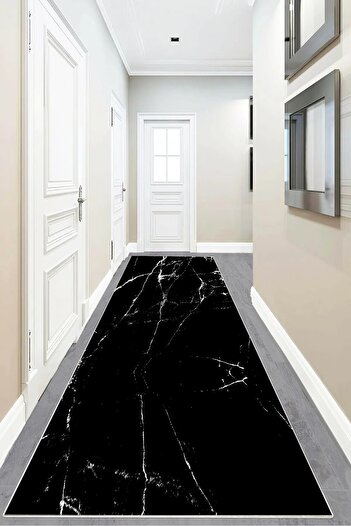 on the clouds Modern Living Room - Marble Patterned, Digital Printed Non-Slip Carpet and Floor Mat