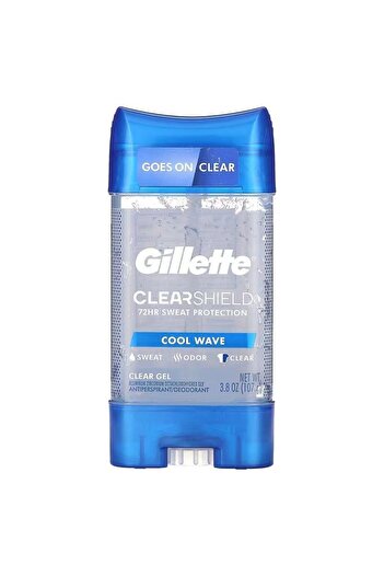 Gillette Endurance Eliminates Odor Cool Wave Gel Deodorant 107 g 47400097728