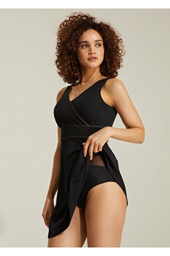 SUWEN Skirted Swimsuit