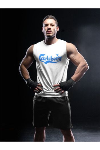 TREND ALİSSE Men's Athlete Tank Top - Sports Fitness Gym Training Tank Top