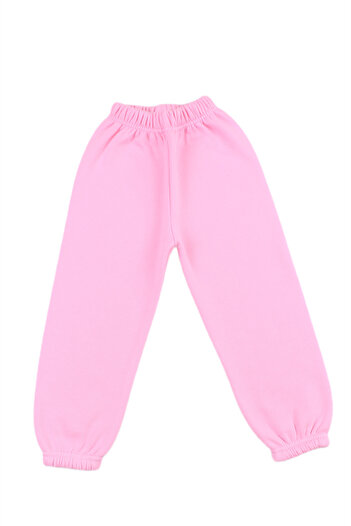 CiciTime Çocuk Modası Girl's and Boy's Solid Color Seasonal 3 Thread Sweatpants