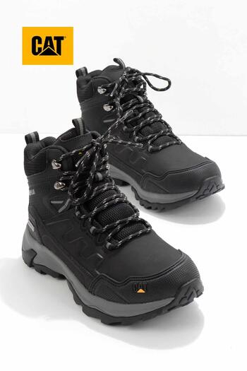 Caterpillar Black Leather Kadın Bot & Bootie Cat0111000703