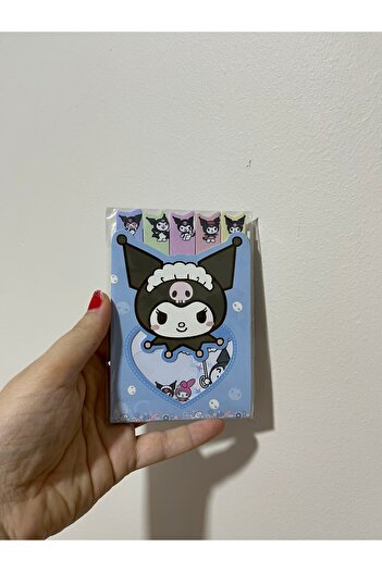 Cuppy Box Kuromi Post-it Blue With Cover