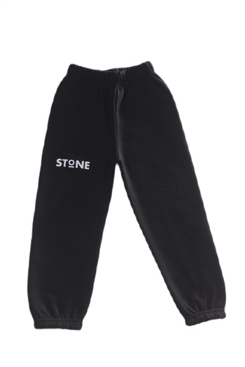 CiciTime Çocuk Modası Girl's and Boy's Solid Color Seasonal 3 Thread Sweatpants