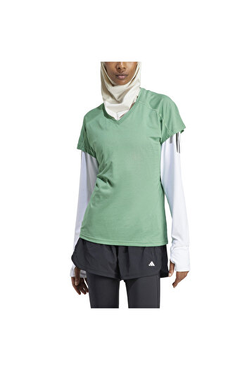 adidas AEROREADY Train Essentials Minimal Branding V-Neck T-Shirt - IS3964