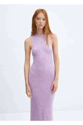 MANGO Woman Long Knitwear Dress Design