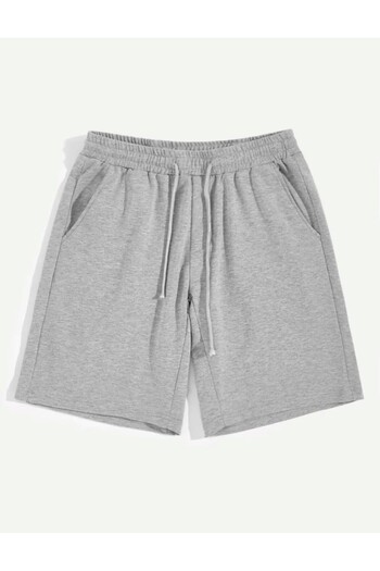 THE WHITE Gray Unisex shorts
