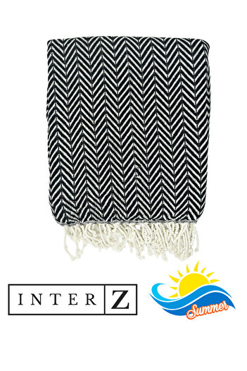 INTER Z 100% Cotton Beach Towel, Xxl 100x180cm, Marmaris