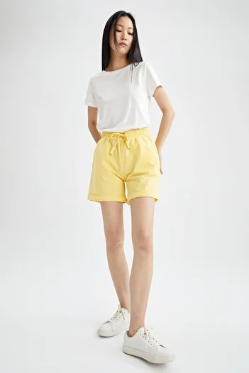 DeFacto Regular Fit Basic Bermuda Shorts U4066az22hs