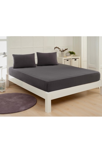 Altın Yaprak Double Elastic 100% Cotton Combed Sheet 2 Pieces Pillow Case (50X70 CM)