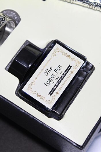 Mühürcüm Feather Dip Antique Calligraphy Pen Ink Set and 5 Different Tips RM2101