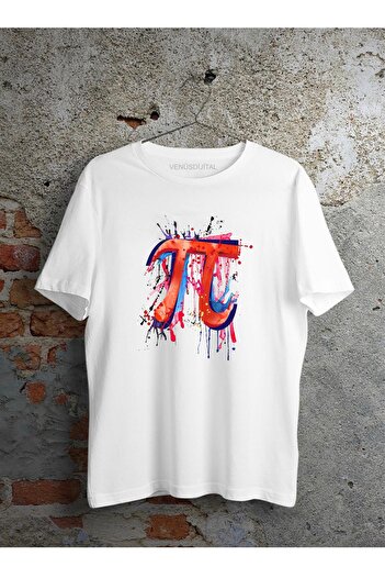 venüsdijital Simbol matematică Pi Numărul 3.14 Tricou imprimat 14 martie Tricou unisex