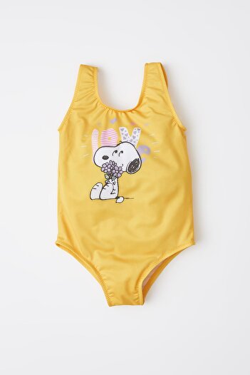 DeFacto Kız Bebek Snoopy Mayo W8178a222sm