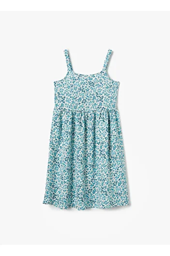 Koton Ecru Women's Knee Length Dress 4SKG80087AW