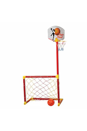 Genel Markalar Portatif Futbol Kalesi Ve Basket Potası 2'si Bir Arada