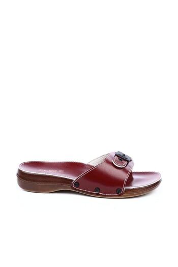 Ceyo Women's Red Orthopedic Slippers