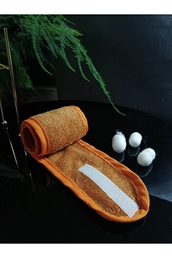 MEŞELİ TEKSTİL Hair Band Brick Color Bamboo