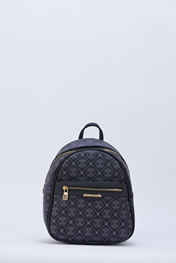 Pierre Cardin Women's Black Backpack 05PO24Y1909