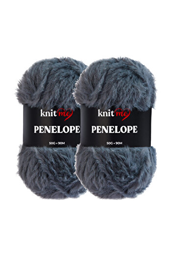 knitme PENELOPE ikili , 50GR , 90M , KÜRK İP