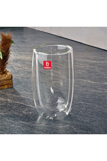 Tohana Double Wall Glass Cup