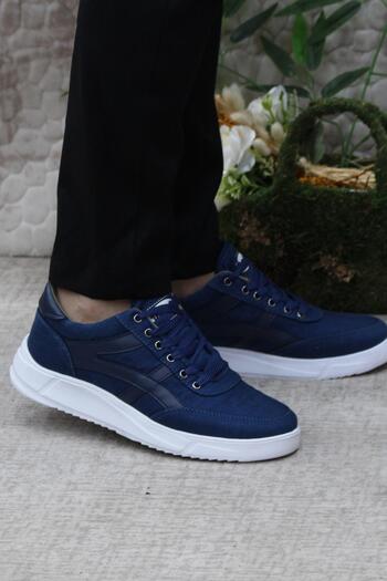 fort Ανδρικά παπούτσια Dks 2004 Blue Light Άνετα λινά πάνινα παπούτσια