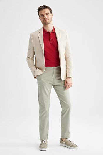 DeFacto Regular Fit Basic Pamuklu Chino Pantolon T1052az22sp