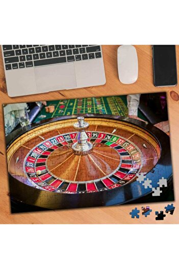 Genel Markalar Rulet Çarkı Oyun 240 Parça Puzzle Yapboz Tablo-102689207
