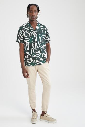 DeFacto Jogger Standard Fit Gabardine Chino Pants W8266az22sp