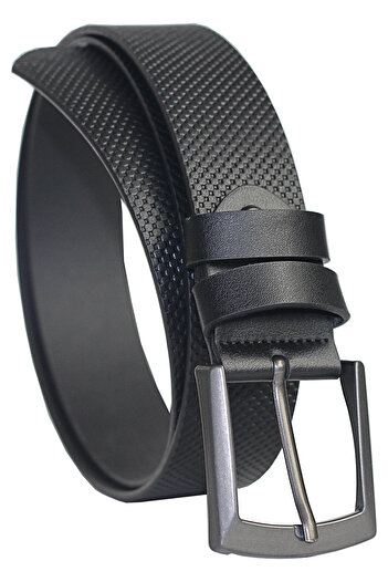 Arkem Sports, Men's Belt, 4 cm Print Pattern Pu Leather Belt for Jeans and Canvas Pants, Belt