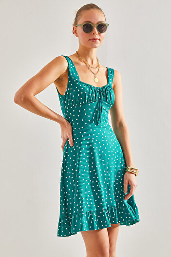 Bianco Lucci Women's Strap Patterned Dress60201013