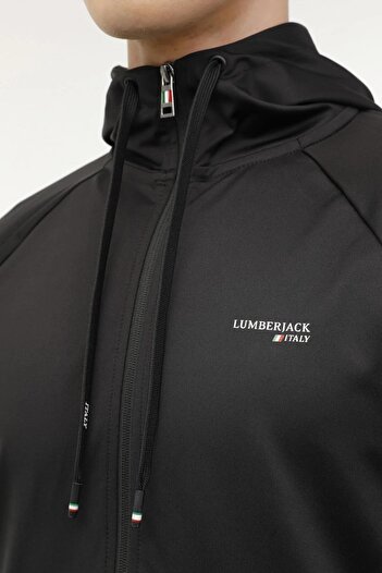 lumberjack ML RENATO 18SD1155 4FX Siyah Erkek Eşofman Üstü 101570776