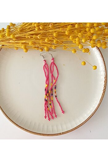 İPAR AKSESUAR Needlework Handmade - Sand Bead Earrings