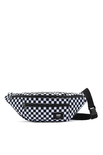 Vans Ward Cross Body - True Black/White Check Waist Bag