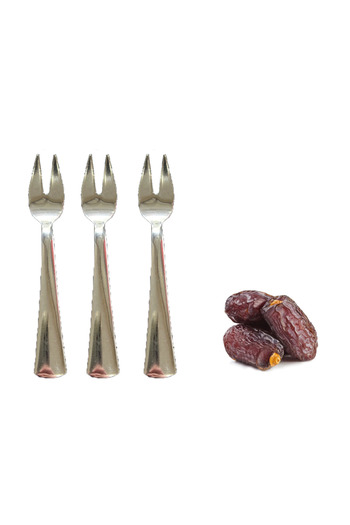 Bremen Home 6 Pieces of Date Fork Mini Fruit Fork (12 cm)