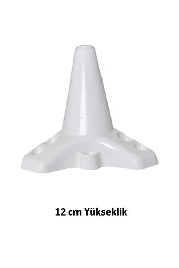 senRo yapı Market Plastic Foot Peak Model (Walnut White Black12-15-20 cm) Sofa Cabinet Pouf Armchair Tv Unit Leg