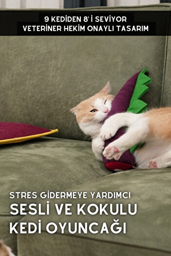 pawdaz Matatabi - Dino (40X12CM) Plenty of Sounds, Plenty of Scented Cat Toy