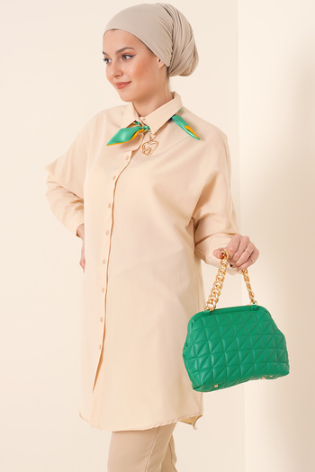 Bigdart 5845 Hijab Tunic - Beige