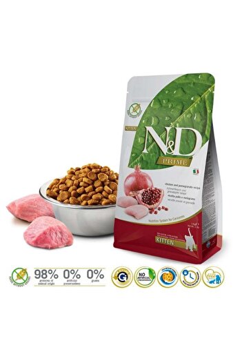 N&D 300 Gr Prime Chicken and Pomegranate Cat Food