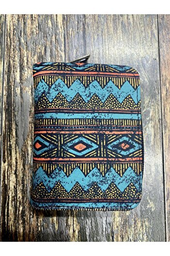 Street Bag Ethnic Authentic Patterned Compartmented Useful Wallet