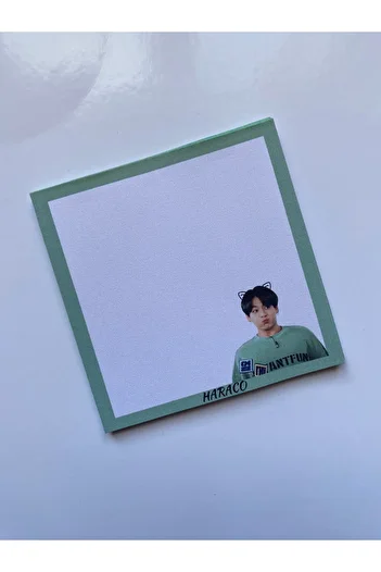 Hara Company BTS Jungkook 9x9 cmMemopad