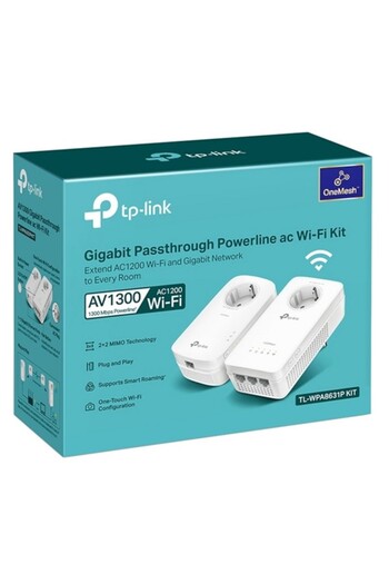 TP-LINK TL-WPA8631P KIT EV Ofis Tipi PowerLine Ağ Adaptörü