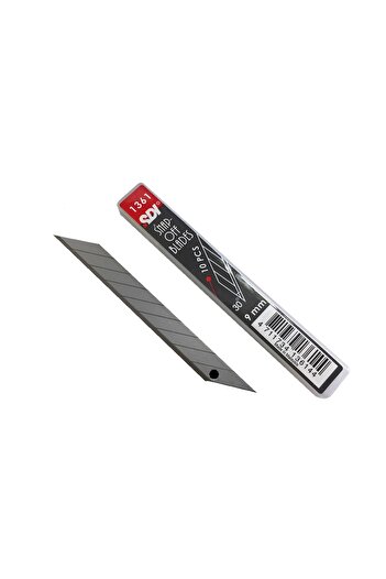ipekbazaar Sdi 30" Eğimli maket Bıçağı Yedek Uç 9 Mm 10 Adet