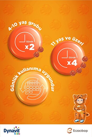 Dynavit Kids Immukid 60 Gummies 3 Adet