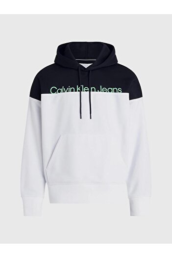 Calvin Klein Instıtutıonal Colorblock Hoodıe