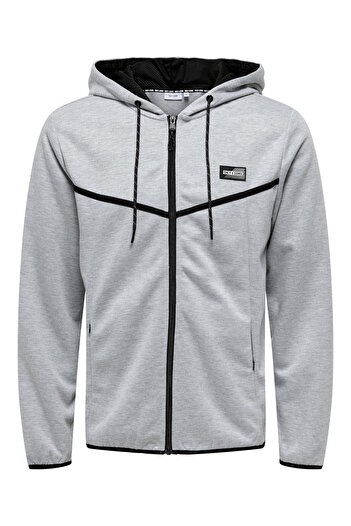 Only & Sons Jacke Liam Kapuzensweatjacke
