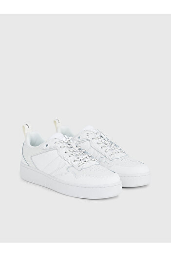 Calvin Klein Kadın Basket Cupsole Lace Up Sneaker
