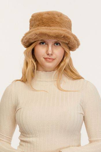 Benittokids Benitto Women's Plush Bucket Hat 7002