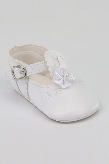 SIRRI Baby Girl Soft Sole Shoes, Size 16-17-18